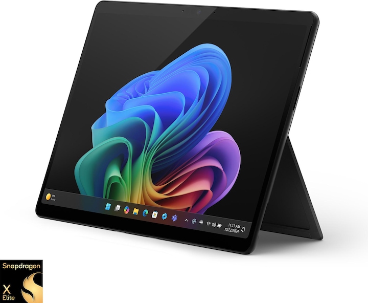 Microsoft Surface Pro – Copilot+ PC (mit Netzteil) – 11. Edition (13", Snapdragon X Elite X1E-80-100, 16 GB, 1000 GB, Ohne Tastaturlayout)