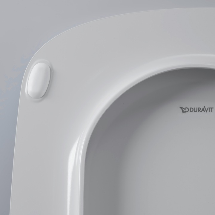 Productafbeelding Duravit WC-zitting DURASTYLE zonder softclosemechanisme wit