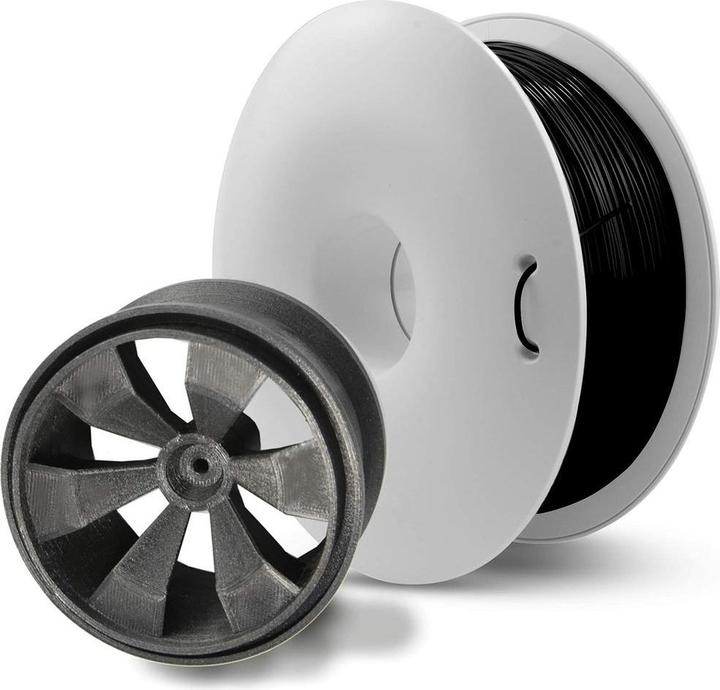 Fiberlogy PA12-BLACK-175-075 NYLON PA12 Filament PA12 chemically resistant, heat resistant (Nylon, 1.75 mm, 750 g)