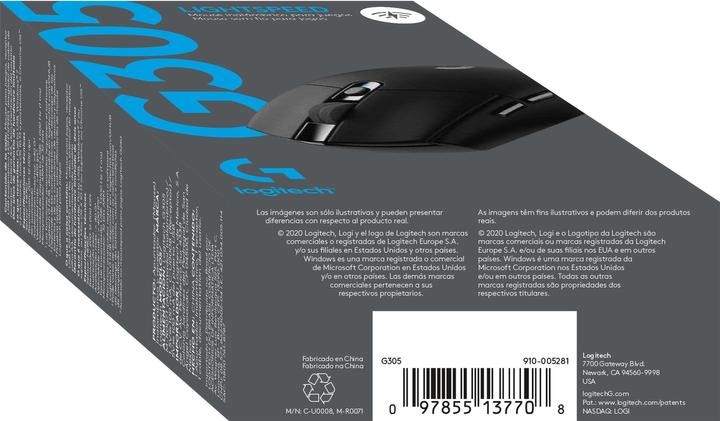 Image du produit Logitech G G305 Lightspeed (Sans fil)