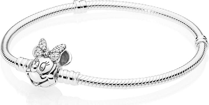 Immagine prodotto Pandora Disney scintillante bracciale Minnie Portrait Bracciale scintillante Minnie (18 cm, Argento 925)