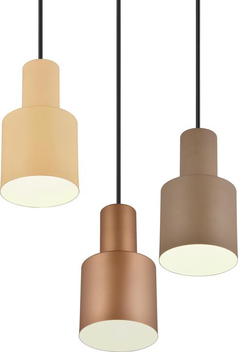 Image du produit Trio Lampe à Suspendre Agudo 3-Pc E27 Multicolor (E27)