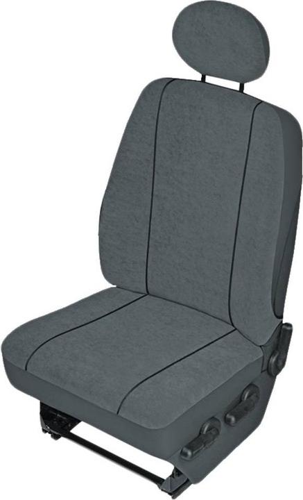 HP Autozubehör 22418 Sitzbezug Polyester Grau Fahrersitz, Beifahrersitz