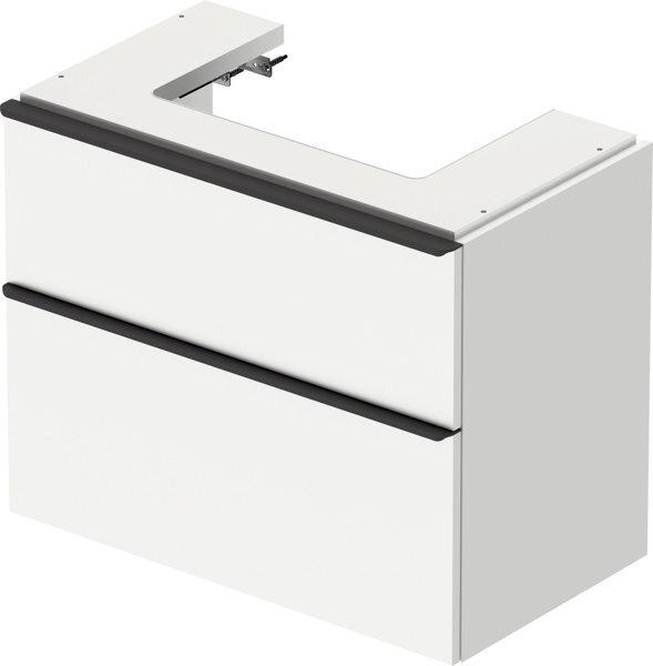 Actual product image Duravit Vanity unit D-NEO 1 outlet. 1 drawer 625x784x442mm white matt (78.40 x 44.20 x 62.50 cm)