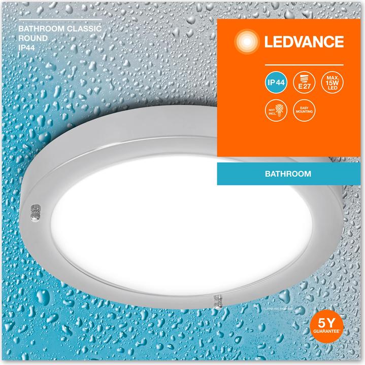 Image du produit Ledvance Luminaire de plafond de salle de bains (E27)