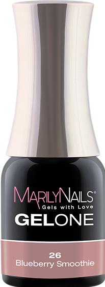 Image du produit Marily Nails GELONE - 26 Blueberry Smoothy (Blueberry Smoothy, Vernis à ongles effet gel)
