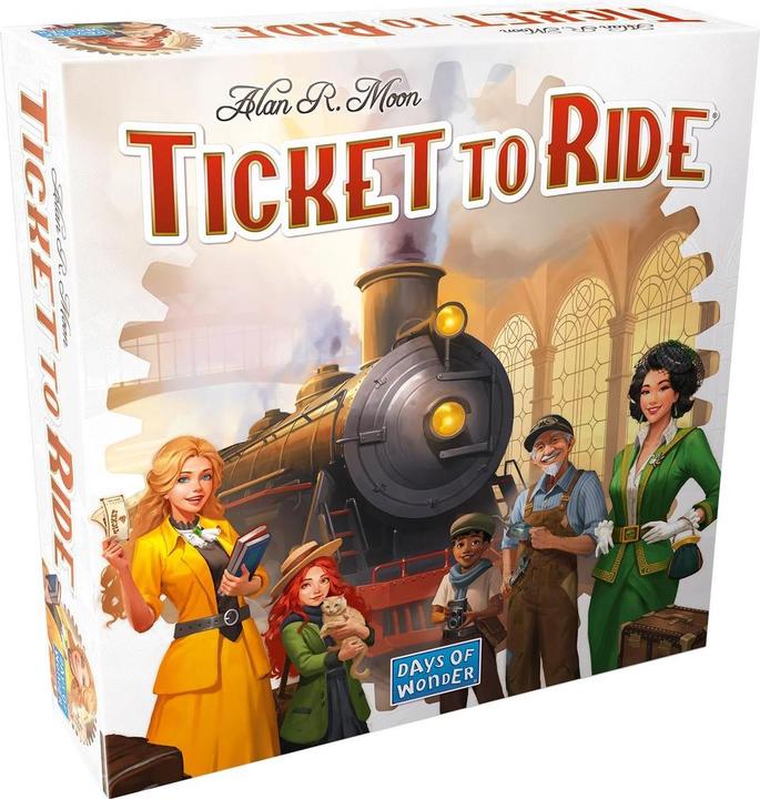 Actual product image Days of Wonder Ticket to Ride 2025 Refresh (ENG) (English, 2 - 5 Players)