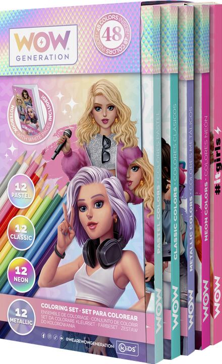 Produktbild Kids Licensing Wow Generation Malset
