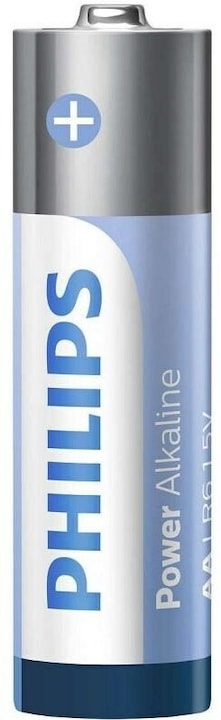 Actual product image Philips Battery Power Alkaline AA 4 pieces (4 pcs., AA)
