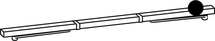 Productafbeelding Dormakaba Glijrail met sluitvolgorderegelaar GSR-EMF 1 Contur Design (Balkondeur, Houten deur, Kamerdeur, Toegangsdeur, Interieur)