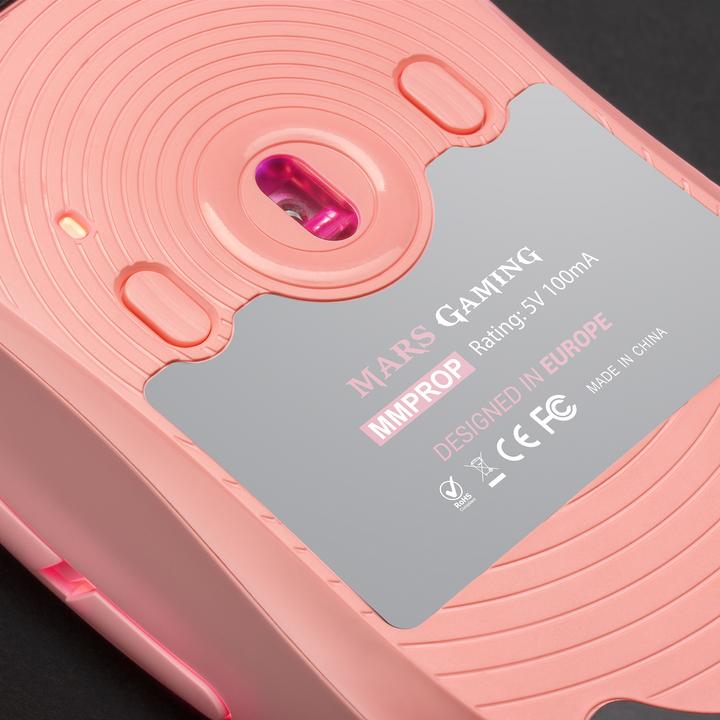 Image du produit Mars Gaming Souris Filaire Gamer Mmpro RGB (Rose) (Filaire)
