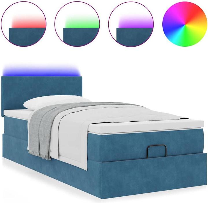 Image du produit vidaXL osmanisches Bett (80 x 200 cm)