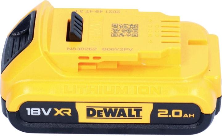 Productafbeelding DeWalt DCW 210 N Accuschuurmachine 18 V 125 mm Brushless + 1x accu 2.0 Ah + 1x Toolbrothers SP (Excentrische schuurmachine)