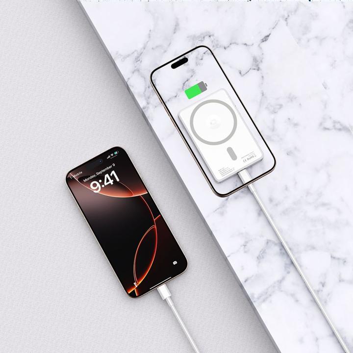 Immagine prodotto Tech-Protect Powerbank PB33 LifeMag MagSafe 5000mAH - silver (5000 mAh)