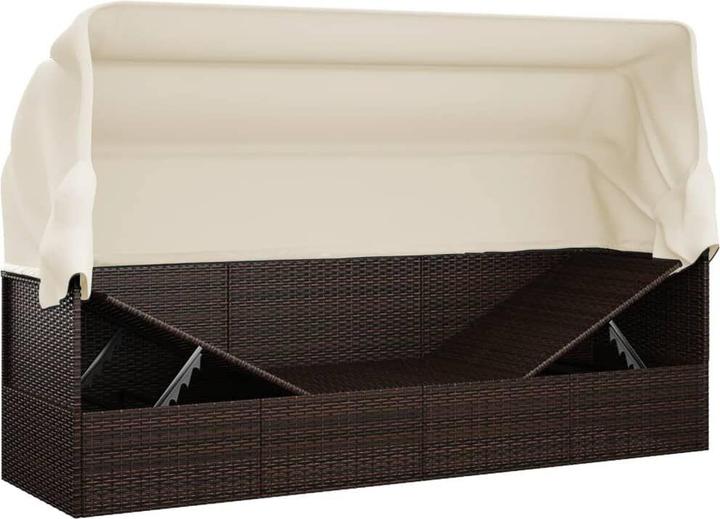 Produktbild vidaXL Outdoor Loungebett (58 cm)