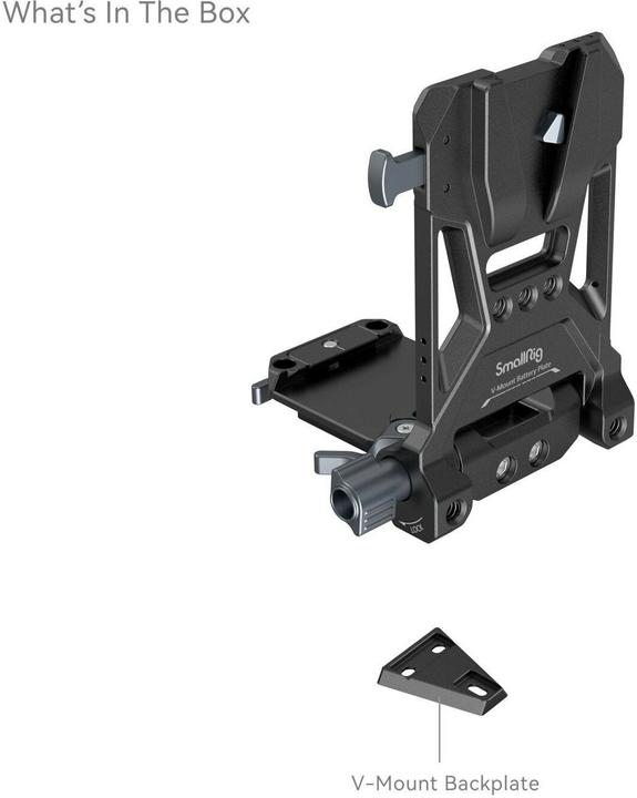 Produktbild SmallRig 4505 V Mount Battery Mount Plate (Diverses Video Zubehör)