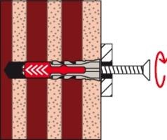 Immagine prodotto Fischer SB Tappo in nylon Duopower con vite (18 pz.)