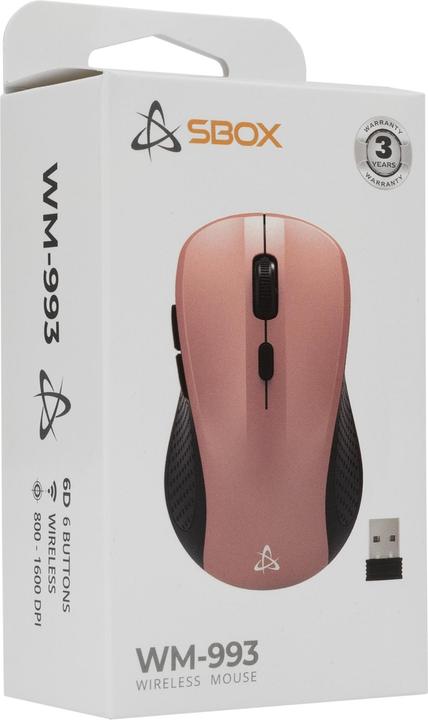 Produktbild Sbox WM-993 Pink (Kabellos)