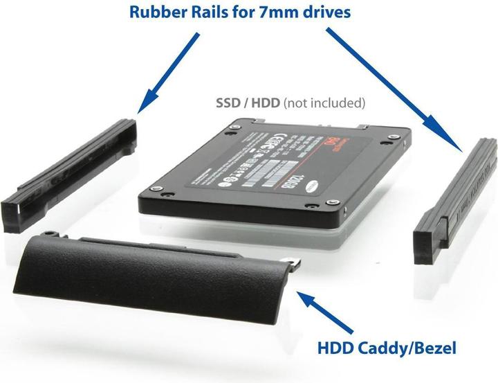Image du produit CoreParts MicroStorage Hdd Caddy Latitude E6330 7mm