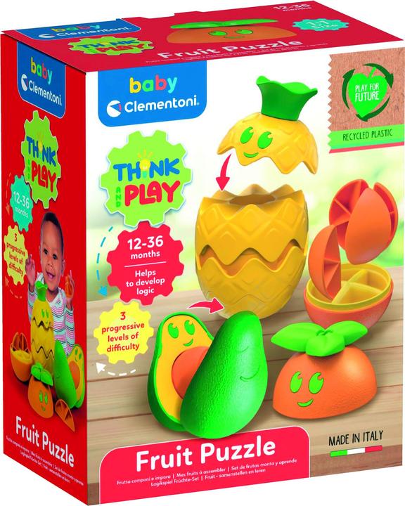 Produktbild Clementoni Baby Stapel Obst Set (12 Teile)