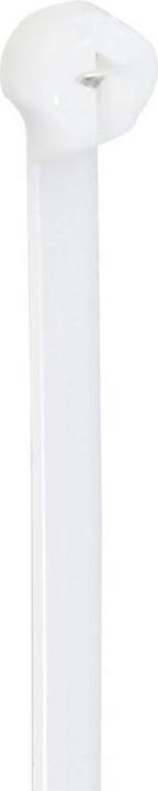 Actual product image Tru Components TC-12814152 Cable tie 200 mm 4.8 mm natural with metal tongue 100 (Plastic cable ties, 200 mm, 100 pcs.)