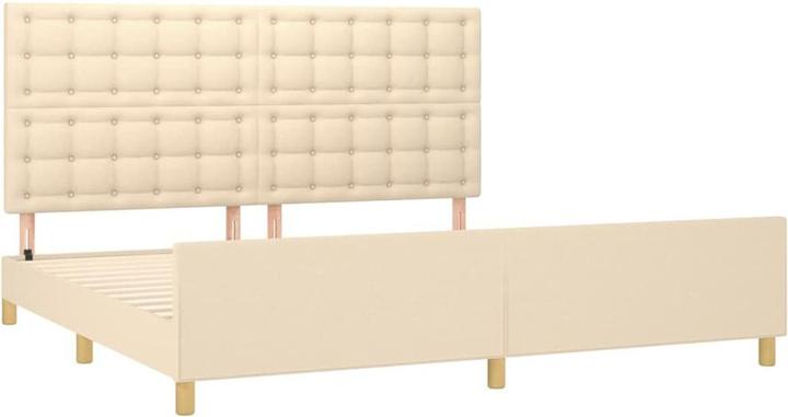 Image du produit vidaXL Bettgestell mit Kopfteil (200 x 200 cm)