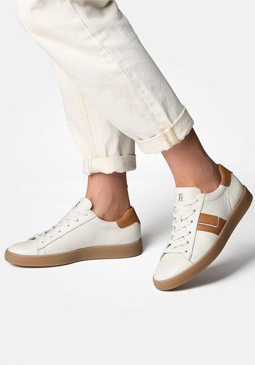 Actual product image Paul Green Fashionable trainers from the brand made from high-quality smooth leather in a layered look. Thanks (38.5)