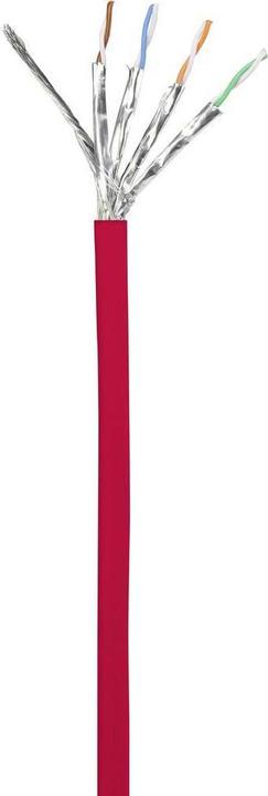 Produktbild Renkforce RF-5043976 RJ45 Netzwerkkabel, Patchkabel CAT 6a S/FTP 0.15 m Rot Flam (S/FTP, CAT6a, 0.15 m)