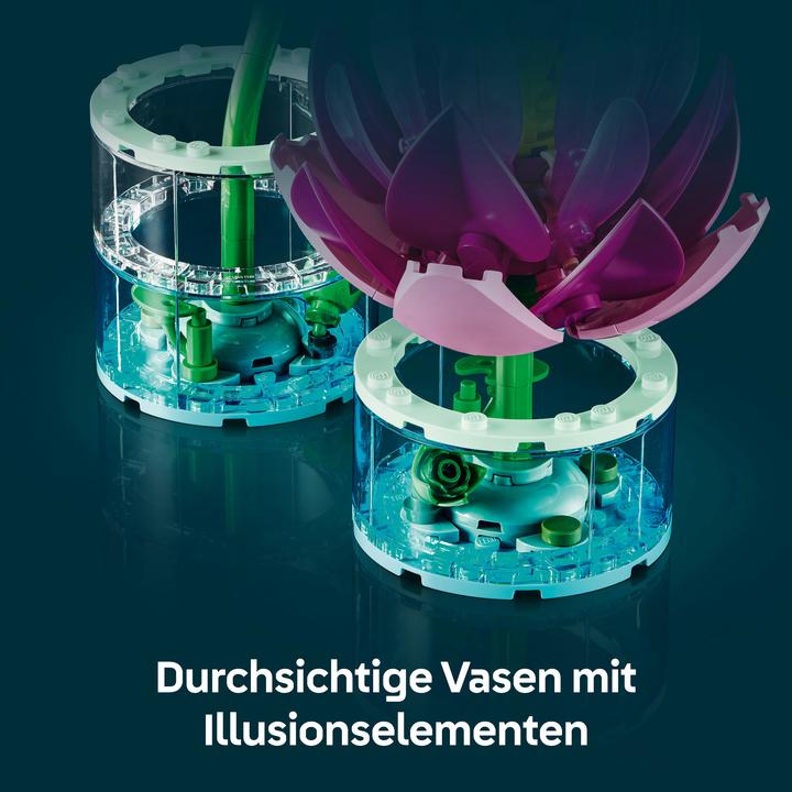 Actual product image LEGO Seerosen (LEGO Botanicals)