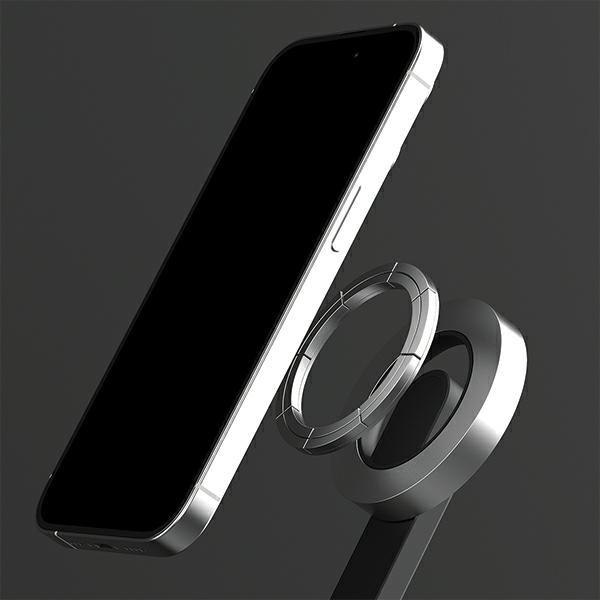 Actual product image Araree Selfie Stick Bluetooth Magfie POD biały/white MagSafe Tripod AR60-01727B