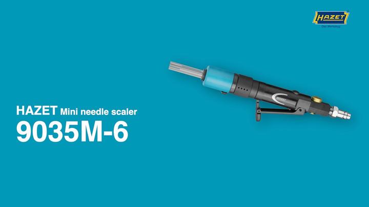 Actual product image HAZET Mini needle scaler 9035M-6 (Needle scalers)
