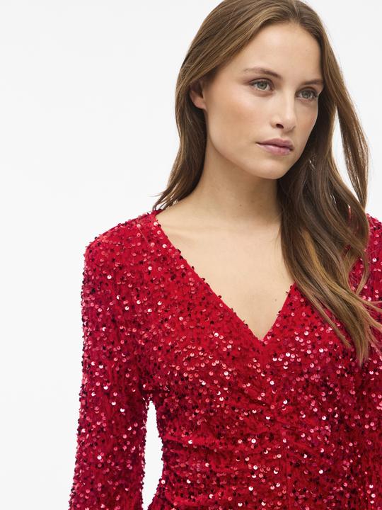 Image du produit Vila Pailletten Minikleid (XL)