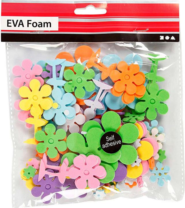 Actual product image Creativ Company Foamvormen Bloemen, 100pcs.