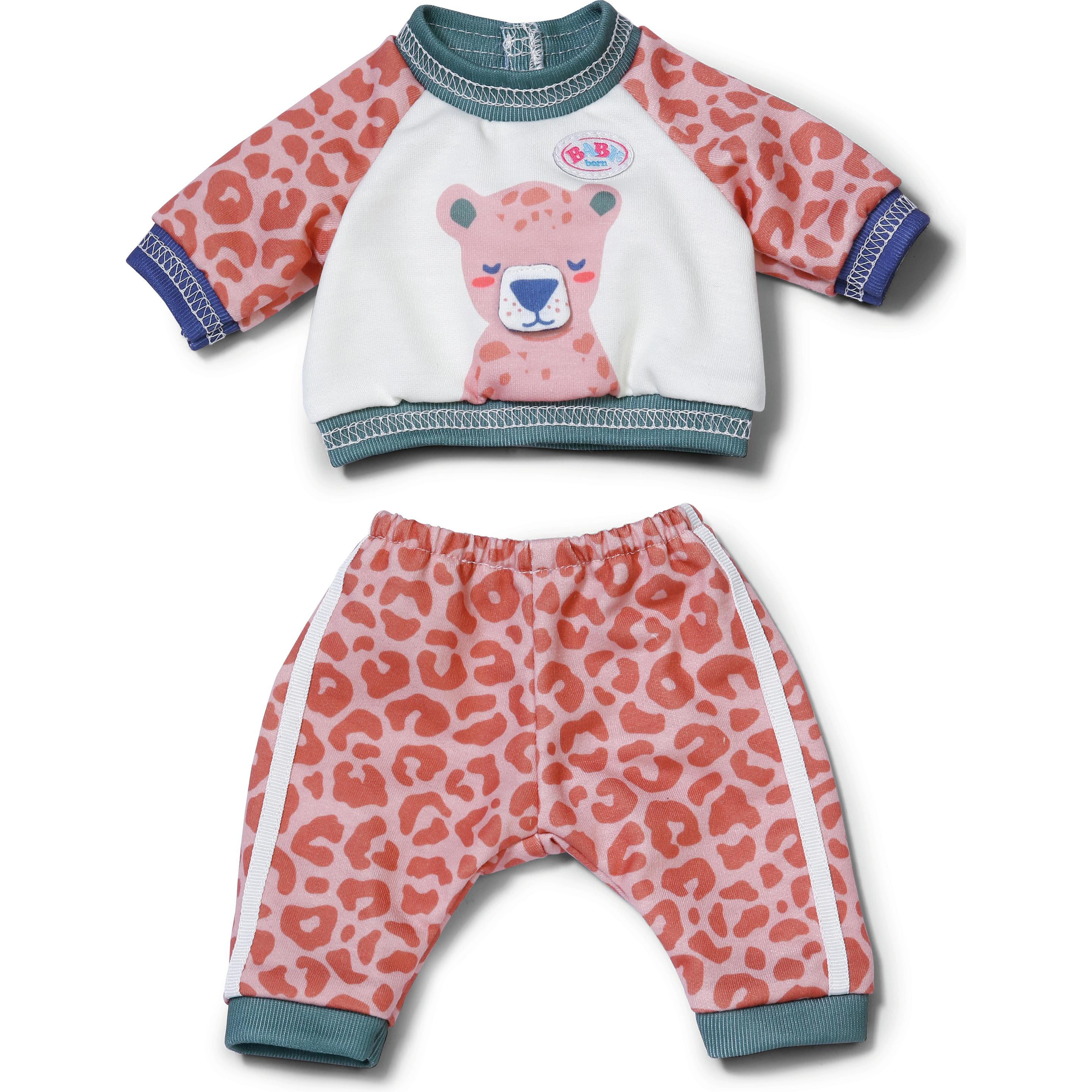 Zapf Creation BABY born Jogging Anzug Dschungel 36cm