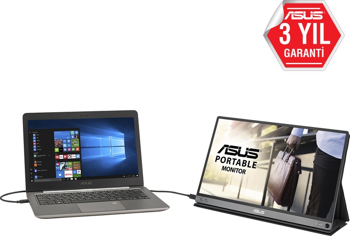 Actual product image ASUS ZenScreen GO MB16AP (1920 x 1080 pixels, 15.60")