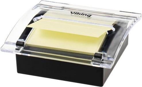 Actual product image Office Depot Sticky note dispenser Pop-up +sticky notes yellow (76 x 76 mm)
