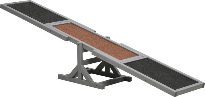 PawHut Dondolo per cani con rivestimento antiscivolo (Destrezza)