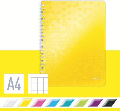Produktbild Leitz WOW - Spiralbuch (A4, Kariert, Harter Einband)