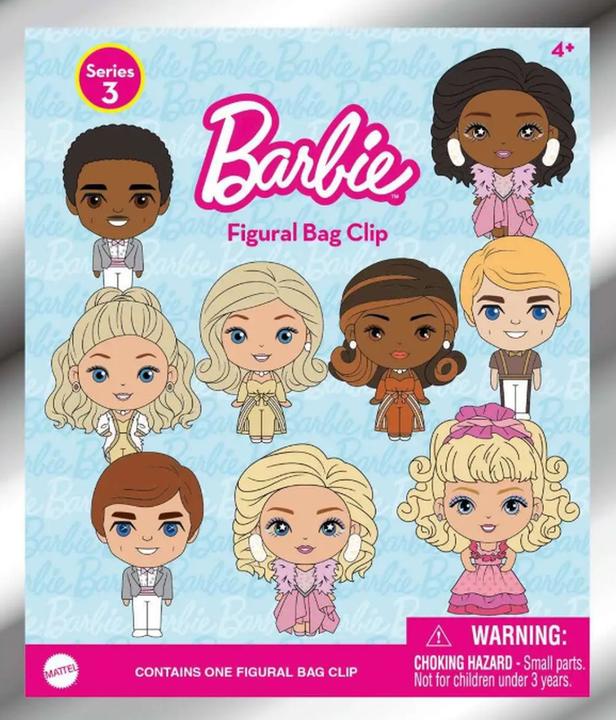 Actual product image Monogram Keychain - Barbie - Blindpack