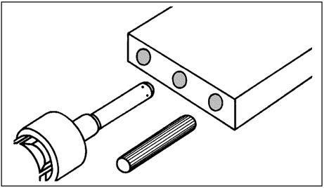 Lamello Ugelli per tasselli per l'applicatore di colla