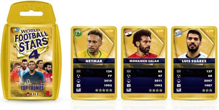 Immagine prodotto Unique Top Trumps Stelle del calcio mondiale 4 (Italiano, Francese, Tedesco)