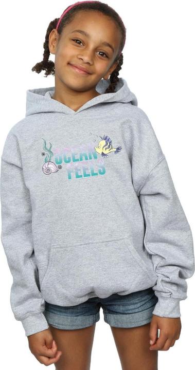 Actual product image Disney Girls The Little Mermaid Ocean Hoodie (104)
