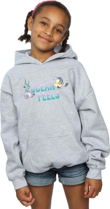 Immagine prodotto Disney The Little Mermaid Ocean Felpa con Cappuccio Ragazze (104)