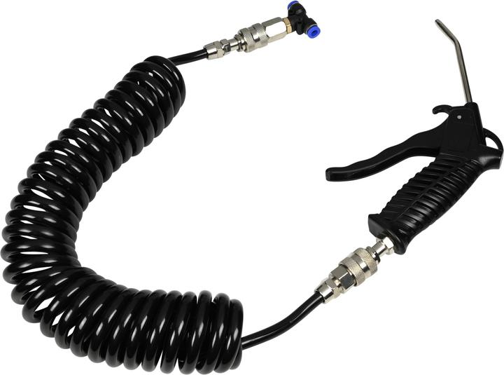 Image du produit ProPlus Pistolet à air + tuyau spiralé 5 m