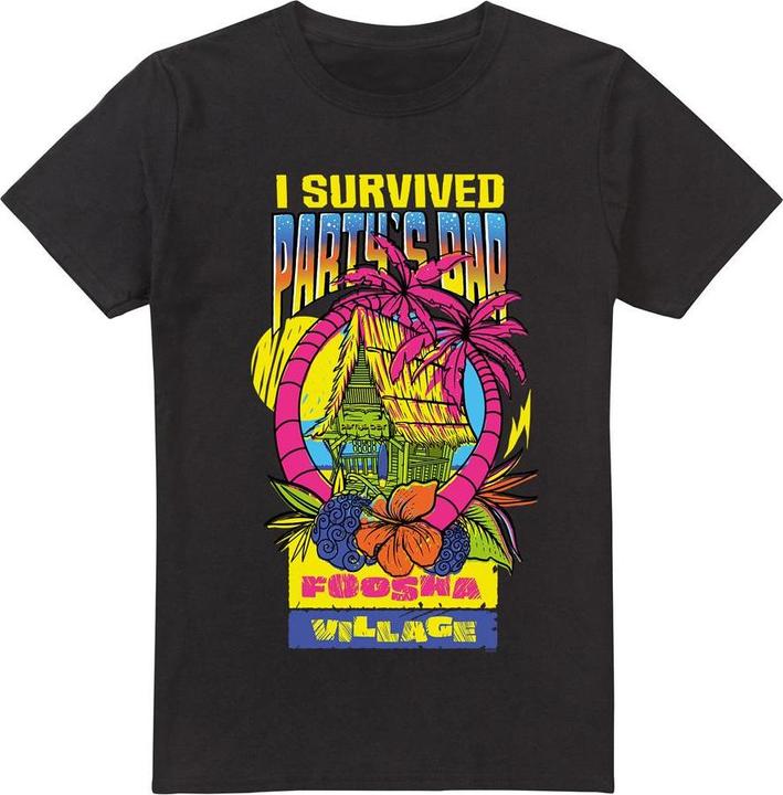 Immagine prodotto One Piece I Survived Party's Bar Maglietta Uomo (5XL)
