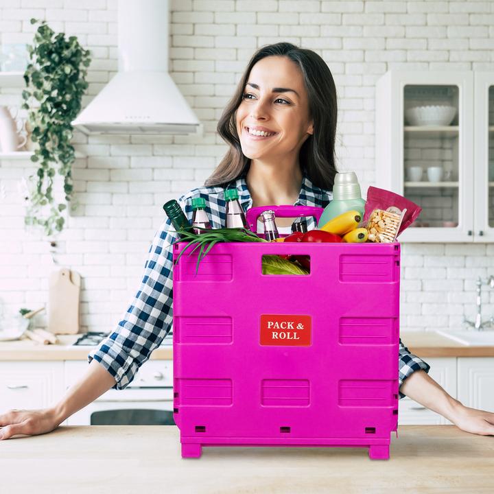 Image du produit Relaxdays Chariot à provisions