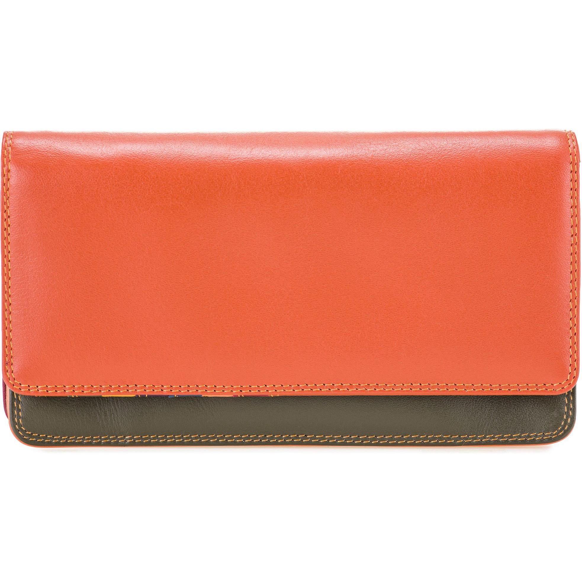 Mywalit, Damen, Portemonnaie, Medium Matinee Wallet Geldbörse Leder 17 cm, Braun
