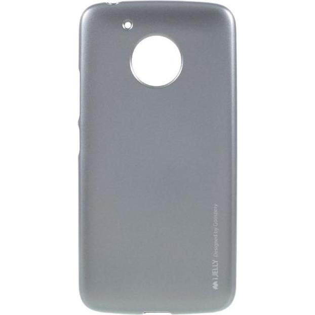 Thumbnail - Goospery i Jelly Metal Series (Motorola Moto G5), Smartphone Hülle, Grau