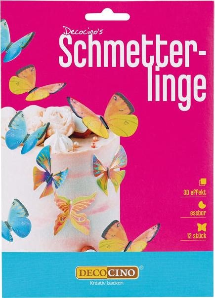 Produktbild Decocino Schmetterlinge (12 x)