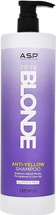 Produktbild Affinage Salon Professional System Blonde Anti-Yellow Shampoo szampon do włosów blond niwelujący żół (275 ml, Flüssiges Shampoo)